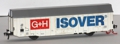Fleischmann Großraum-Güterwagen G+H ISOVER 5378 Abb. 1