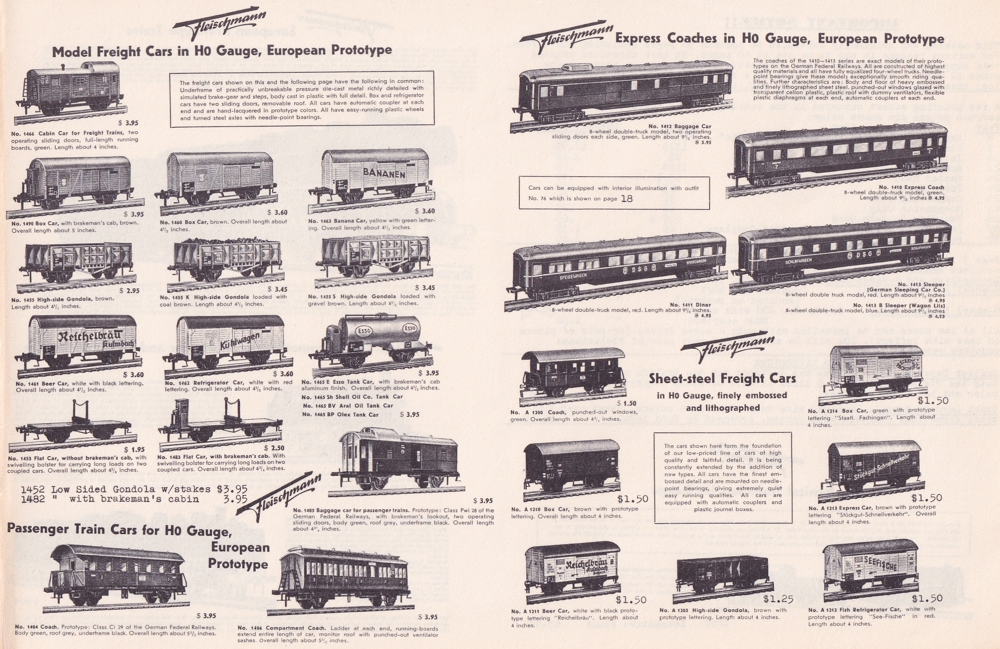 Fleischmann Gesamtkatalog 1956 Abb.6