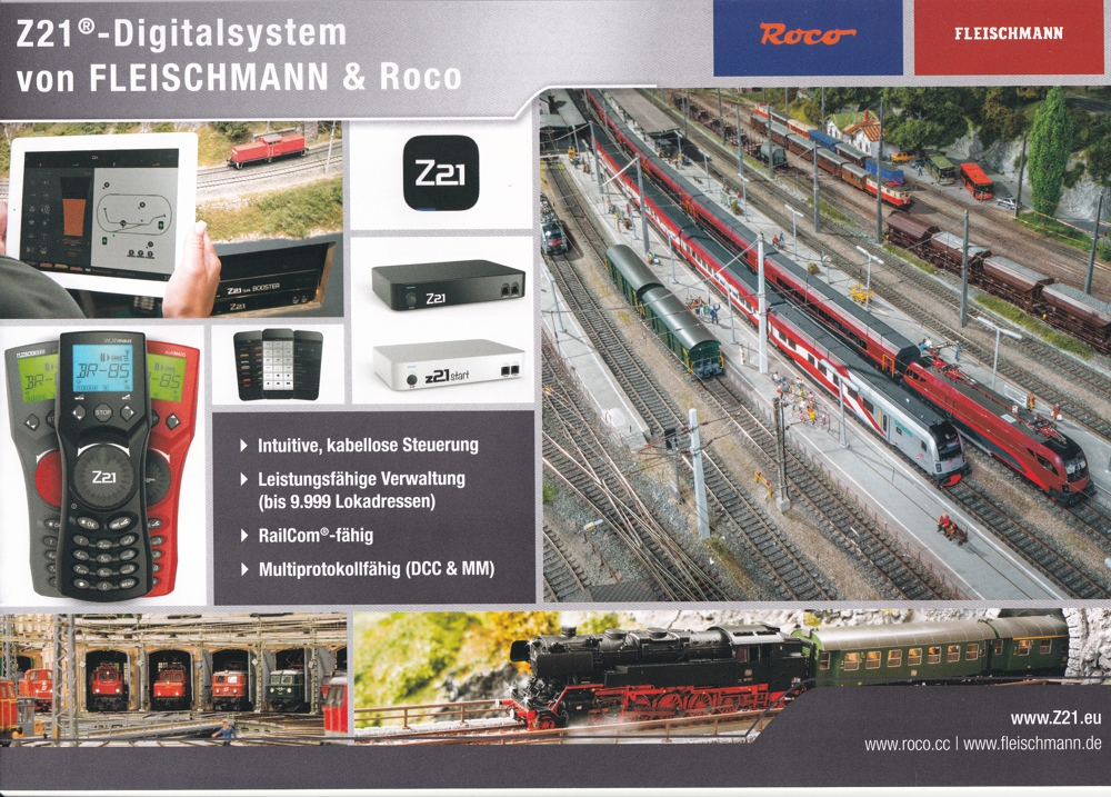Fleischmann/Roco Broschüre zum Digitalsystem Z21 Abb.1