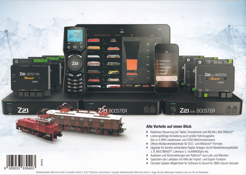 Fleischmann/Roco Broschüre zum Digitalsystem Z21 Abb.2