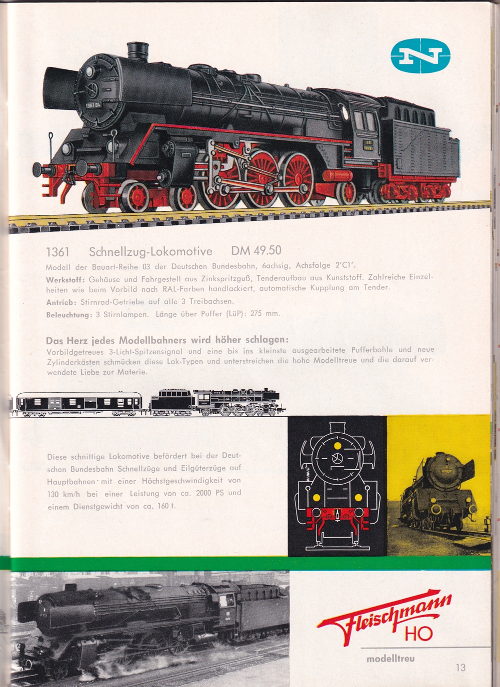 Fleischmann Katalog 1962/63 Abb. 3